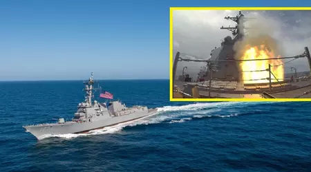 USS Jack H. Lucas, den første amerikanske Flight III-destroyeren i Arleigh Burke-klassen, avfyrte vellykket Standard Missile 2.