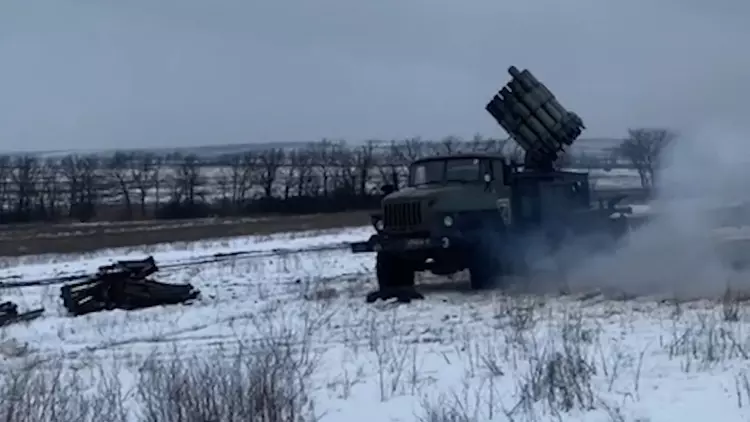 AFU ødela et sjeldent russisk RBU-6000-bombefly ...