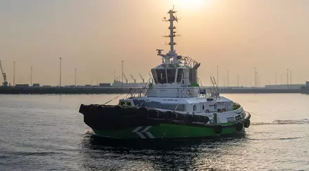 Den kraftigste elektriske slepebåten: Damen RSD-E Tug 2513 har kommet inn i Guinness rekordbok