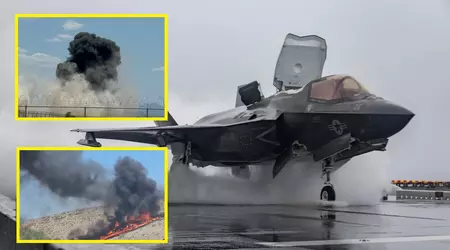 F-35B Lightning II testjagerfly styrtet i USA - piloten kjørt til sykehus med alvorlige skader