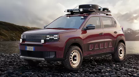 Den nye Fiat Grande Panda 4x4-konseptet er en direkte etterfølger til Panda 4x4 fra 80-tallet