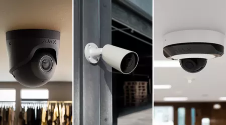 TurretCam, BulletCam og DomeCam Mini: nye sikkerhetskameraer fra Ajax Systems med opptil 4K-oppløsning og IP65-beskyttelse