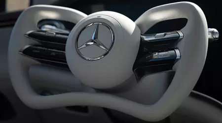 Mercedes har avduket et "ratt-ikke-ratt" for biler med et "control-by-wire"-system