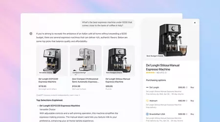 OpenAI har oppdatert ChatGPT - nå kan chatboten foreslå hva du bør kjøpe på nettet
