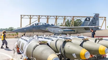 Israel mottar et parti tunge MK-84-bomber fra USA