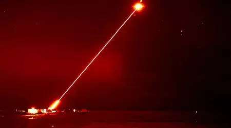 Storbritannia vil gi Ukraina en prototype av DragonFire-laservåpenet som kan treffe ethvert mål med lysets hastighet.