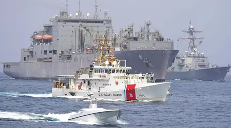 Den ubemannede båten L3Harris Arabian Fox bidro til å eskortere en gruppe amerikanske skip ledet av destroyeren USS Thomas Hudner gjennom Hormuzstredet.