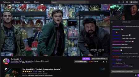 Twitch kansellerer funksjonen for å se Prime Video