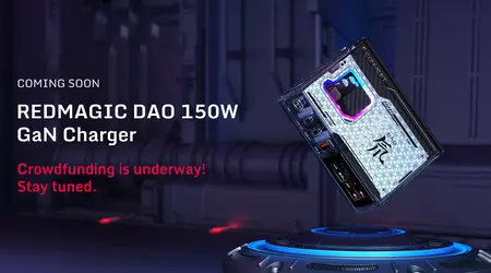 Red Magic DAO GaN: 150 W gjennomsiktig lader med fire porter, LCD-skjerm, RGB-belysning og Bluetooth til prisen av en smarttelefon.