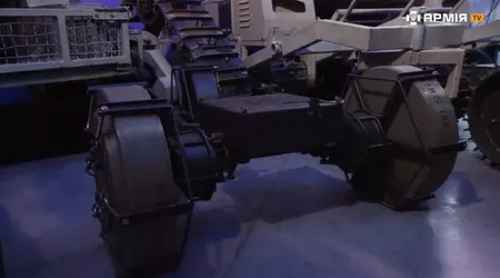 Ukrainske ingeniører skaper en kamikaze-drone med minehjul 