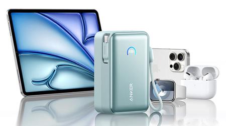 Anker lanserte S1 ekstern batteri med trekkabel, skjerm og 10 000 mAh kapasitet