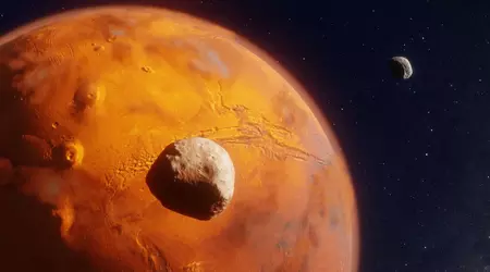 Mars kan skape sine to satellitter ved å rive en asteroide i stykker