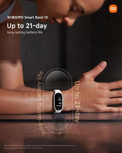 Xiaomi Smart Band 10 - underside