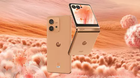 Motorola lanserer Razr 40 Ultra og Edge 40 Neo i Peach Fuzz - fargen for 2024 ifølge Pantone.