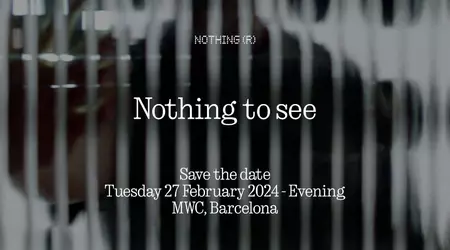 Nothing vil holde en presentasjon 27. februar som en del av MWC 2024.
