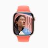 Photos Face klokkevisning med Liquid Glass i watchOS 26