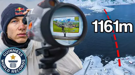 Den tidligere eSport-spilleren MrSavage drepte en motstander i Fortnite Battle Royale-modus på over 1 kilometers avstand