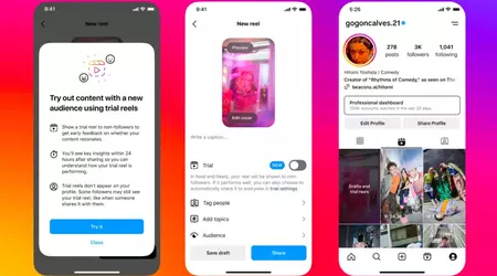 Instagram lanserer "testruller" som ikke vil bli sett av følgere