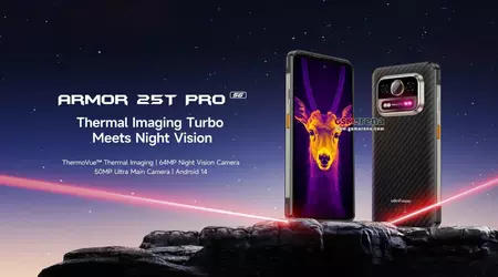 Ulefone lanserer Armor 25T Pro med varmekamera og 6500 mAh batteri for € 275