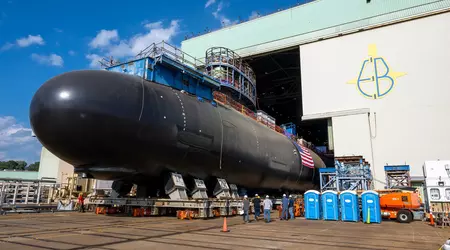 USA har sjøsatt den atomdrevne angrepsubåten USS Iowa i Virginia-klassen, som skal motta Tomahawk kryssermissiler med vertikal utskyting.