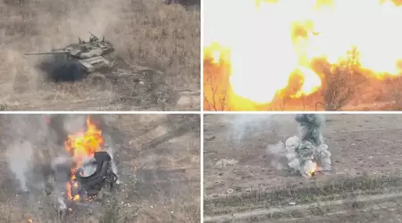 Det ukrainske forsvaret demonstrerte den mest spektakulære ødeleggelsen av en russisk modernisert T-90M "Breakthrough"-stridsvogn til en verdi av 4,5 millioner dollar.
