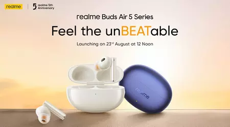 Det er offisielt: realme presenterer TWS Buds Air 5-serien 23. august.