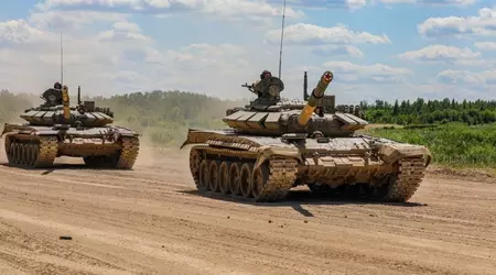 En ukrainsk T-64BV skjøt på kloss hold en russisk modernisert T-72B3-stridsvogn til en verdi av 3 millioner dollar.