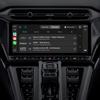 CarPlay Ultra-instrumentpanel med miniatyrradio