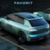 Moderne tolkning av Skoda Favorit hatchback