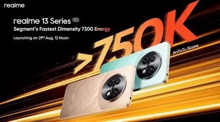 realme 13 og realme 13+ vil få MediaTek Dimensity 7300 Energy-brikken og vil debutere 29. august