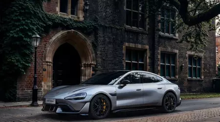 Xiaomi har avslørt elbilen SU7 Ultra i en elegant Space Silver-farge