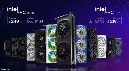 Intel har introdusert Arc B580- og B570-grafikkortene basert på Xe2 Battlemage GPU-arkitekturen