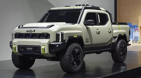 Kia Tasman Weekender: aggressivt pick-up-konsept avduket på Seoul Motor Show 2025