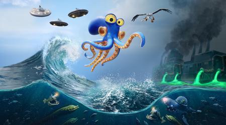 Redd blekksprutene! Konami har annonsert et morsomt plattformspill kalt Darwin's Paradox