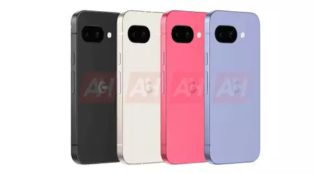 De nyeste Google Pixel 9a-gjengivelsene viser design i alle farger