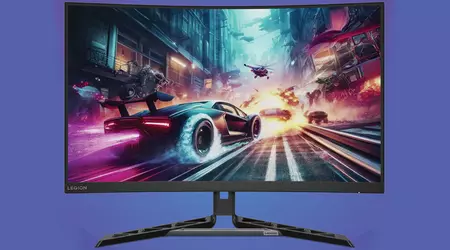 Lenovo Legion R32qc-30: Spillmonitor med buet QHD-skjerm og 180 Hz-støtte for € 349