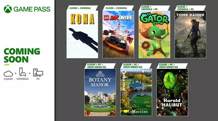 Arkaderacing, golfsimulator, Lara Croft og mer: Microsoft har satt navn på spillene som kommer til Game Pass i første halvdel av april.