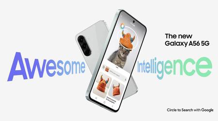 Samsung sin juni sikkerhetsoppdatering for Galaxy A56 er nå tilgjengelig i Europa og Asia