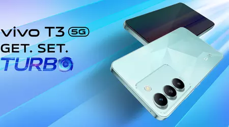 vivo T3: AMOLED-skjerm på 120 Hz, MediaTek Dimesnity 7200-brikke, trippelkamera på 50 MP og IP54-beskyttelse for 240 dollar.