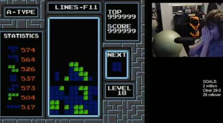 13 år gamle Willis Gibson fra USA ble den første personen som fullførte HELE Tetris (video).