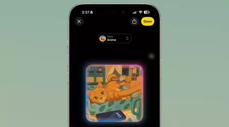 iOS 26 lar deg tegne anime via ChatGPT i Image Playground