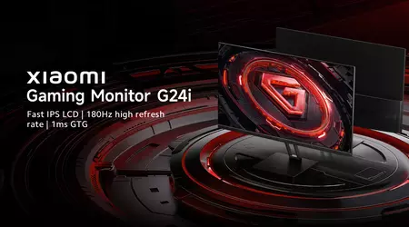 Xiaomi Gaming Monitor G24i: spillmonitor med 180 Hz IPS-skjerm og AMD FreeSync-støtte