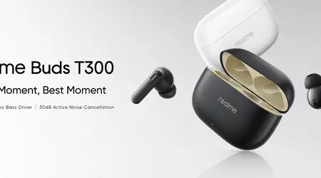 realme Buds T300: TWS-hodetelefoner med ANC, Spatial Audio-teknologi og opptil 40 timers batterilevetid for 25 dollar.