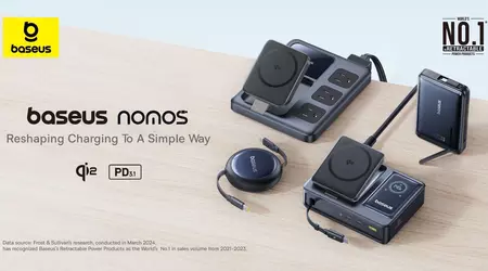 Baseus presenterer den nye 10 000 mAh Nomos Power Bank med trådløs lading og USB-C-kabel