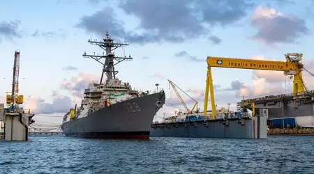 Ingalls Shipbuilding har sjøsatt en Ted Stevens-klasse Arleigh Burke Flight III-styrt missildestroyer for den amerikanske marinen.