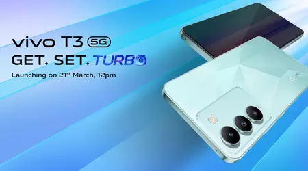 Det er offisielt: vivo T3 5G med 120 Hz AMOLED-skjerm, Dimensity 7200-brikke og 5000 mAh-batteri debuterer 21. mars.