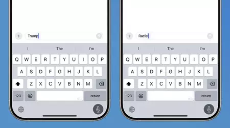 Merkelig iPhone-feil: dikter ordet "rasist" og se "Trump" skrevet på skjermen