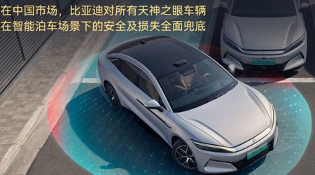 BYD la til nivå 4 automatisk parkering til Guds øye og lovet å kompensere i tilfelle av en ulykke