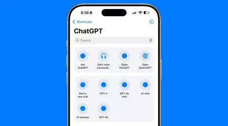 OpenAI legger til SearchGPT-alternativet i Apples snarvei-app
