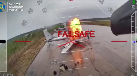 Episke video fra SBU: Ukrainiske droner ødelegger russisk strategisk luftfart